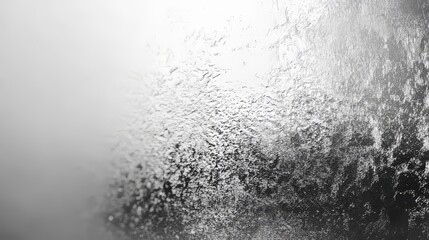 abstract black and white frosted surface with shimmering and textured details
