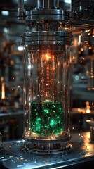 Obraz premium Futuristic Tech Pathway