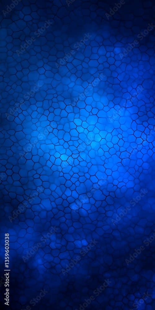 Poster intriguing abstract blue cell structure texture design for backgrounds