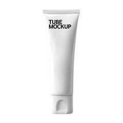 Cream Tube Mock up of plastic