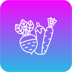 Fototapeta premium Vegetable Icon