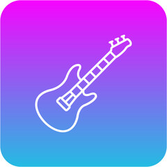 Obraz premium Guitar Icon