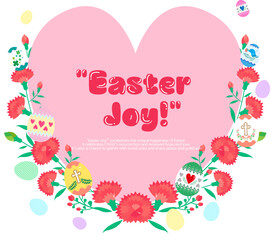 a fairytale illustration design showing Easter