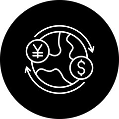 Global currency Icon