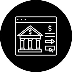 Bank payment Icon