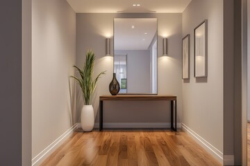 Modern Apartment Hallway