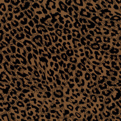 leopard  skin background for design