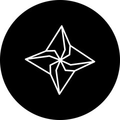 Fototapeta premium Origami Icon