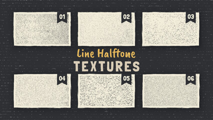 Line Halftone Concrete Wall Texture Realistic Distressed Urban Background for Design Projects