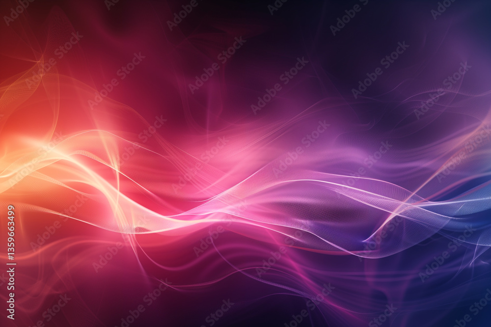 Poster an elegant and modern wallpaper with a gradient mesh design, blending smooth transitions of colors t