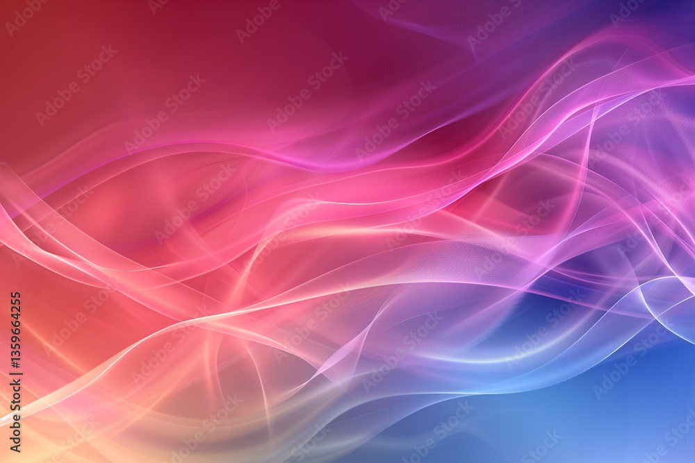 Poster an elegant and modern wallpaper with a gradient mesh design, blending smooth transitions of colors t