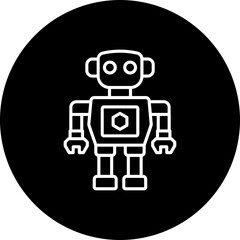 Fototapeta premium Robot Icon
