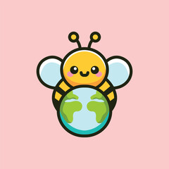 World Bee Day Vector Design