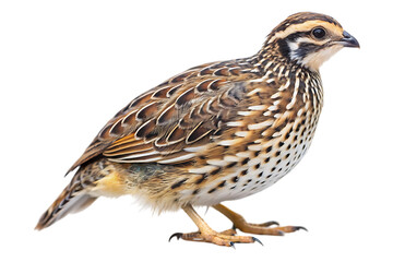 Quail isolated on transparent background