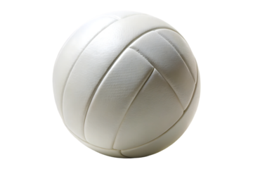 Volleyball ball on transparent background