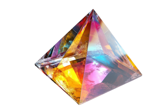 A kaleidoscopic prism of artistic brilliance captures the essence of refracted light and untold stories against a void textured surface iridescent rendering.