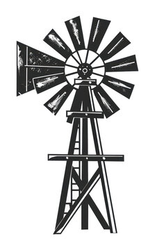 PNG Farm windmill outdoors machine turbine.