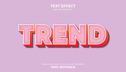 Trendy 3D Text Effect