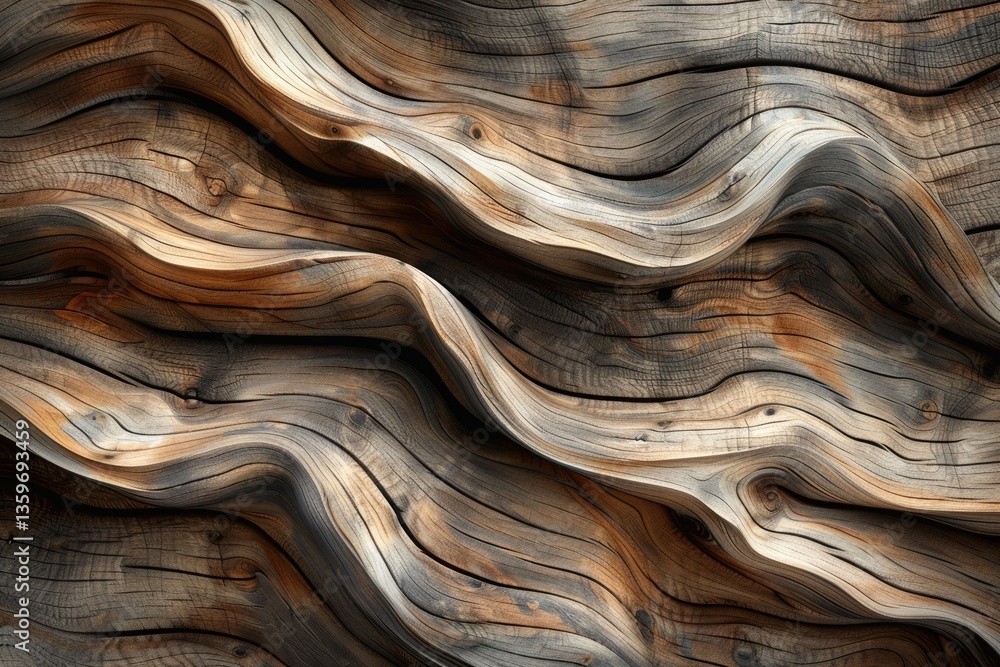 Poster flawless visual of abstract wood surface texture background design