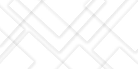 Obraz premium Abstract white and grey geometric overlapping square pattern background with shadow. paper texture design Abstract white background can use for design, background concept, vector illustration. 