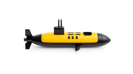 Submarine, isolated on white background
