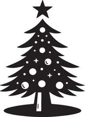 christmas tree vector