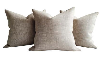 square pillows on a transparent background 