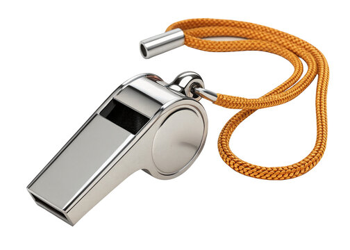 Whistle isolated on a transparent background.