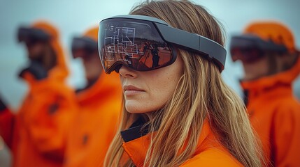 Team Collaboration Using Augmented Reality Headsets