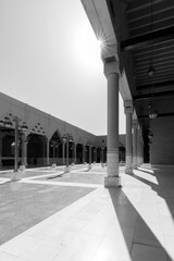 Imam Turki bin Abdullah Mosque near Dira Square in downtown Riyadh in Kingdom of Saudi Arabia