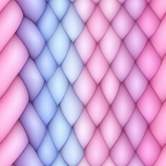 Obraz premium Soft pastel gradient pattern with diamond shaped seamless texture