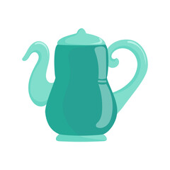 teapot isolated on white background