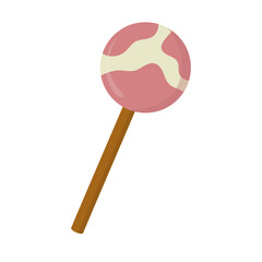 lollipop isolated on white background