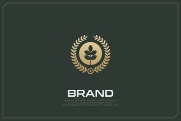 Nature Wellness Logo Gold