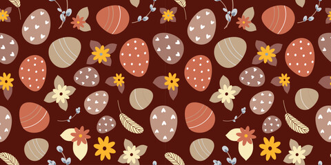 seamless easter pattern