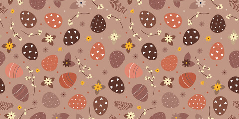 seamless easter pattern