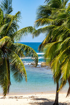 Balneario del Escambr&oacute;n beach in San Juan Puerto Rico 
