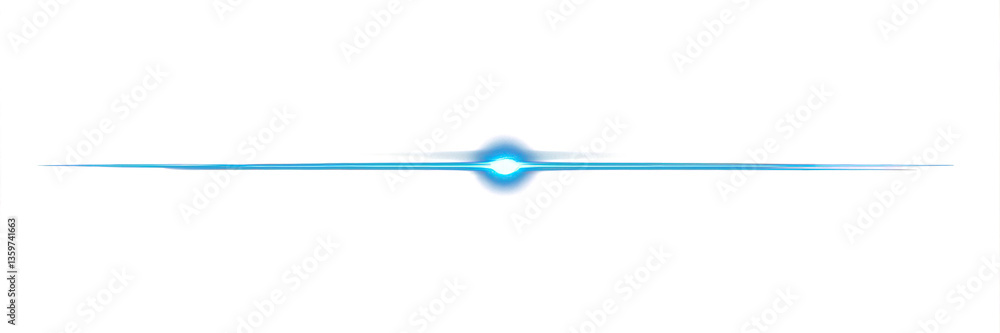 Wall mural png an isolated blue blink light effect background minimalist astronomy.