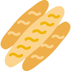 vector illustration of bread