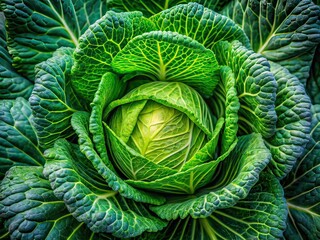 Obraz premium Cabbage 3 Documentary Style Photorealistic AI Art
