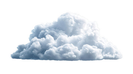 Fluffy Cumulus Cloud in the Sky