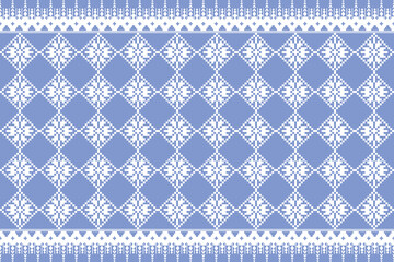 Geometric ethnic oriental seamless pattern traditional Design for background, carpet, wallpaper. clothing,navajo, Batik, wrapping, tribal, fabric, embroidery style, sadu .Vector illustration.