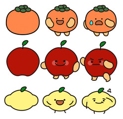 과일 캐릭터