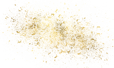 Shiny gold glitter.Pieces flakes of golden flakes shimmer, gold foil on vertical png transparent background. Abstract  png design element. Premium design,wedding,vip cover template,grand opening,flyer