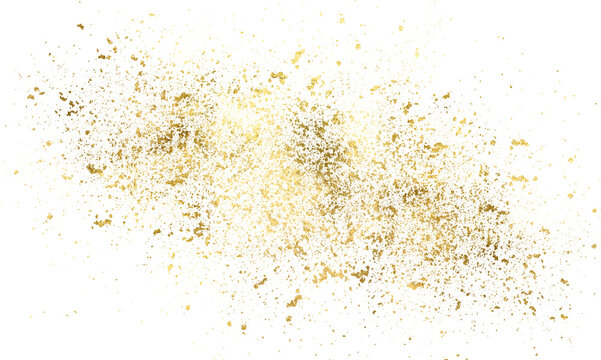Shiny gold glitter.Pieces flakes of golden flakes shimmer, gold foil on vertical png transparent background. Abstract  png design element. Premium design,wedding,vip cover template,grand opening,flyer