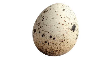 Speckled egg: a close-up view of an egg with mottled patterns, capturing its natural texture. It's a celebration of the simple, often overlooked, details found in the natural world.