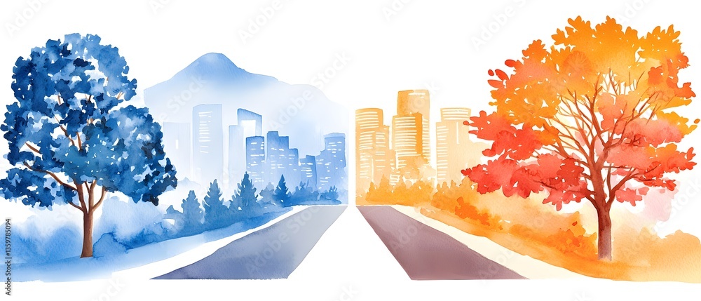 Poster exploring a digital twin of a futuristic city with interactive elements virtual environment urban la