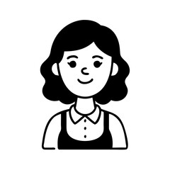 Salesman Hand drawn illustration