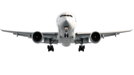 Commercial Airplane in Flight