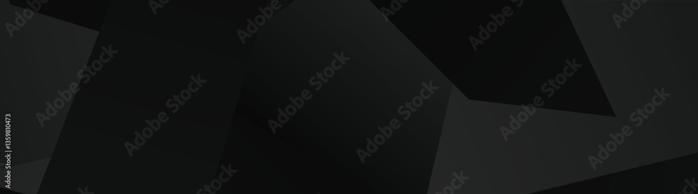 Poster abstract geometric dark polygonal background with subtle gradient shades.